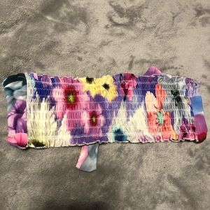 Strapless bikini top